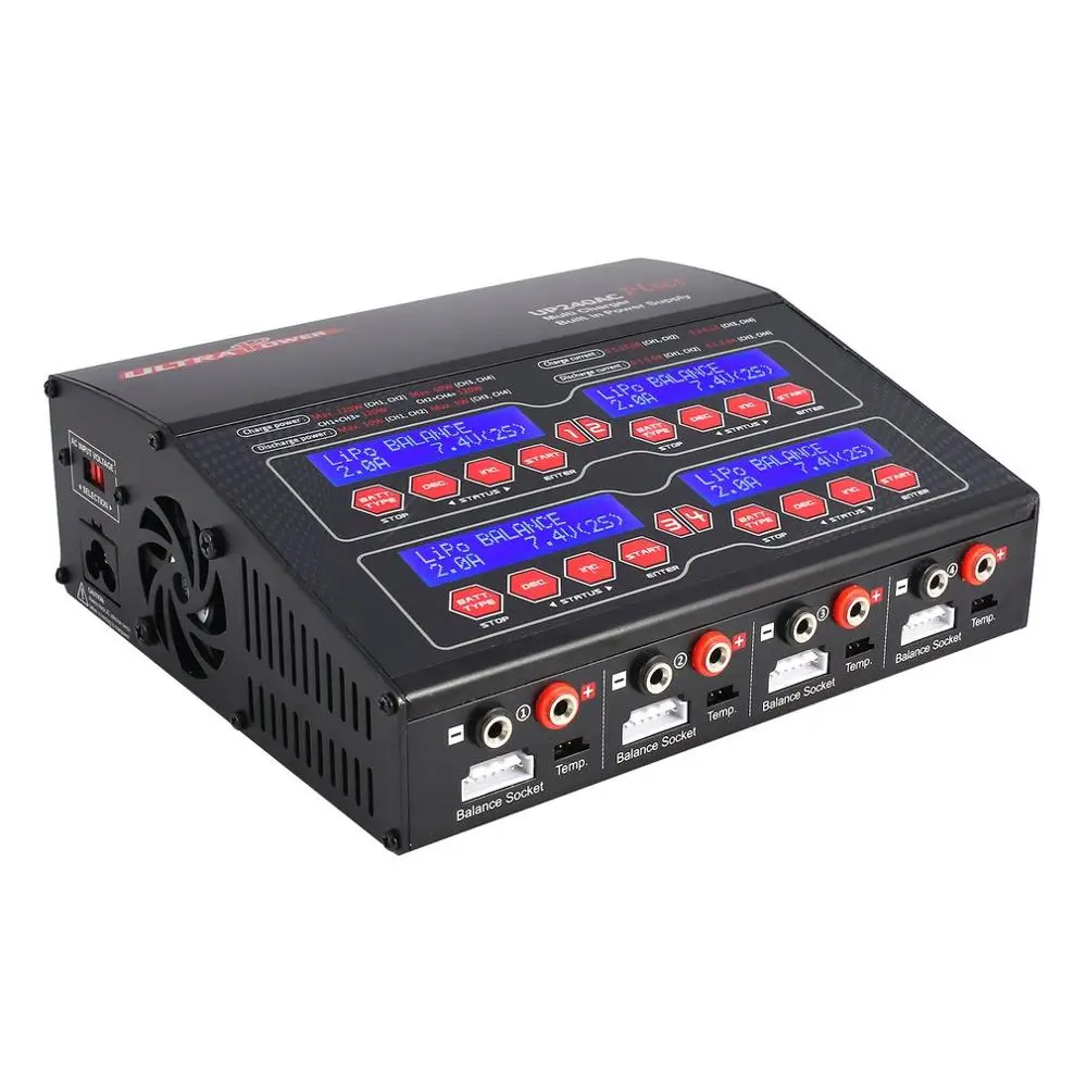 Ультра мощность UP240AC плюс 240 Вт 4 двери Lilo/LiPo/LiFe/NiMH/NiCD/батарея pb мульти баланс зарядное устройство/Dis зарядное устройство для радиоуправляемого дрона