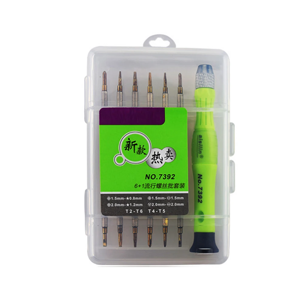 7 в 1 многобитная прецизионная Магнитная отвертка разбор и Ремонт набор