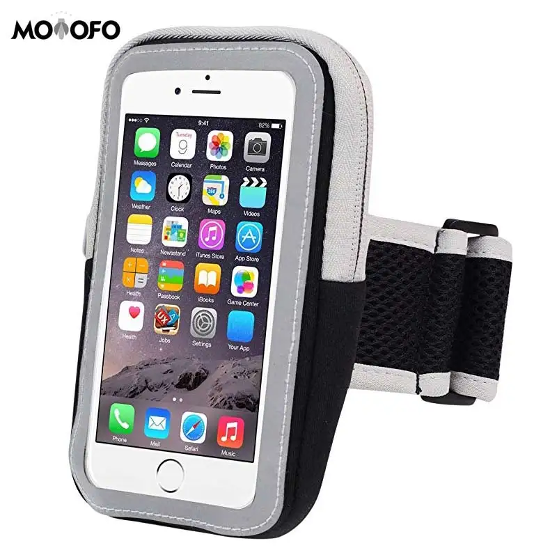 

Phone Case Sports Running Sweatproof Running Arm bag Gym Workout Cell Phone Case with Key Holder Wallet Card Slot for iPhone Xs