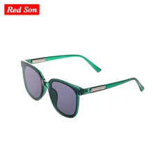 Red Son Polarized Sunglasses Women TR90 Flexible Elastic Male Mirror Contracted fashion Shades eyewears UV400 Sports Leisure