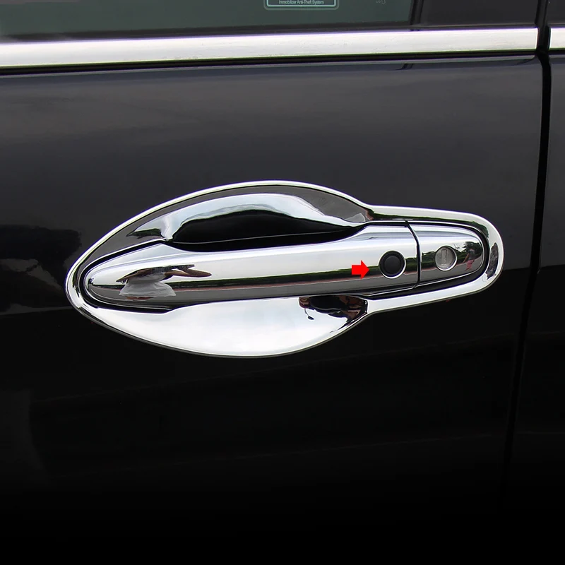 

For Honda CRV CR-V Accessories 2012-2016 ABS Chrome Automobile door bowl protective cover and Car door handle protection cover