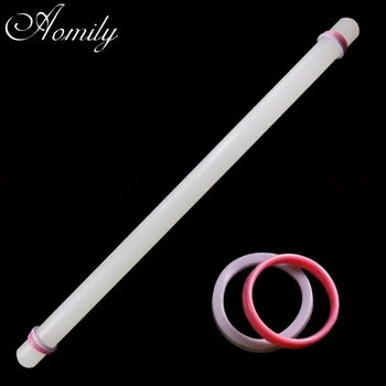 

Aomily Lengthen 50cm Non Stick Rolling Pin Roller Fondant Cake Baking Dough Pizza Tools Discs Home KItchen Baking Pastry Tool