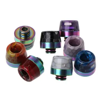 

510 Snake Resin Stainless Steel Drip Tip Mushroom Drip Nozzle Mouthpiece for Atomizer Vape Tank Electronic Cigarette Accessories