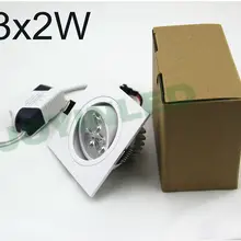 3 Вт 6 Вт 500-550LM белый/теплый белый светодиодный потолочный светильник 2 года гарантии чистый белый Светодиодный точечный светильник