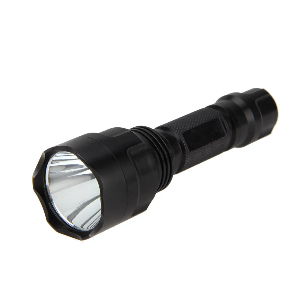

2300 LM Q5 LED Tactical Flashlight Torch Hunting Camping backpacking 18650 Strong Light Lamp