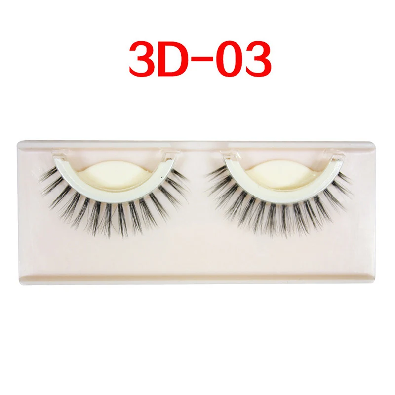 

1 Pairs Self-Adhesive False Eyelashes Natural Curly Eyelashes Eyelash Extension Volume Fake Lashes Makeup Tools For Beauty
