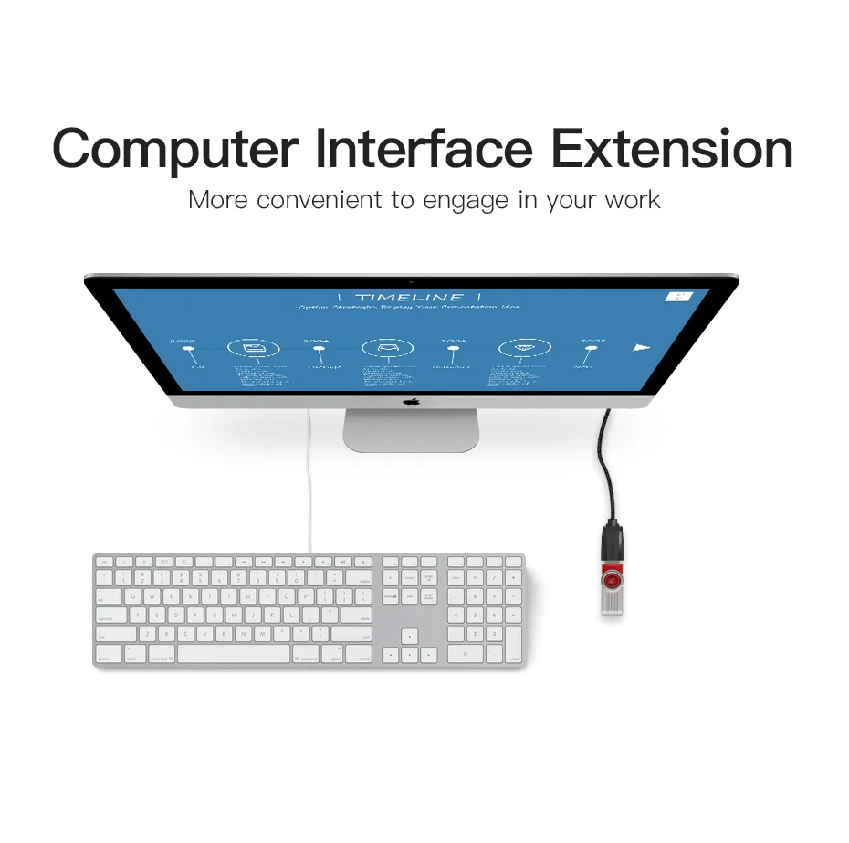 Vention USB3.0 Удлинительный кабель папа-мама USB2.0 Удлинительный провод Супер Скоростной удлинитель кабель синхронизации данных для компьютера PC 0,5 м 5 м