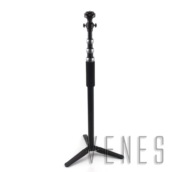 

Pixco Professional Quick Release Monopod With Feet Support Stand Silver!!Compatible with DSLRs, digital Camera, smartphone etc!