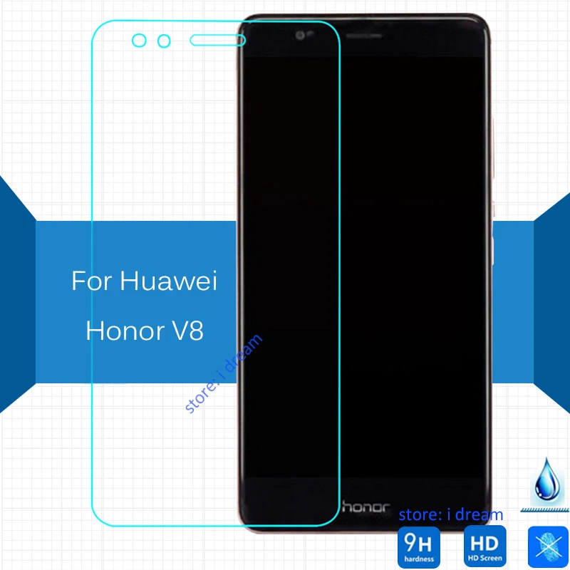 2 шт для Huawei Honor V8 Закаленное стекло Защитная пленка экрана 5 9h защитная на HonorV8 V 8