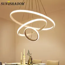 New Arrival Modern LED Pendant Light For Living room Dining room Kitchen Luminares AC110V 220V Round Pendant Lamps new creative hanglamp modern led pendant light for dining room living room restauant lustre acrylic led pendant lamp ac110v 220v