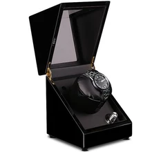 EXW поставка дисплей для хранения автоматические часы моталки Коробка органайзер чехол для часов Авто бесшумные Часы моталки коробки DHL Быстрая
