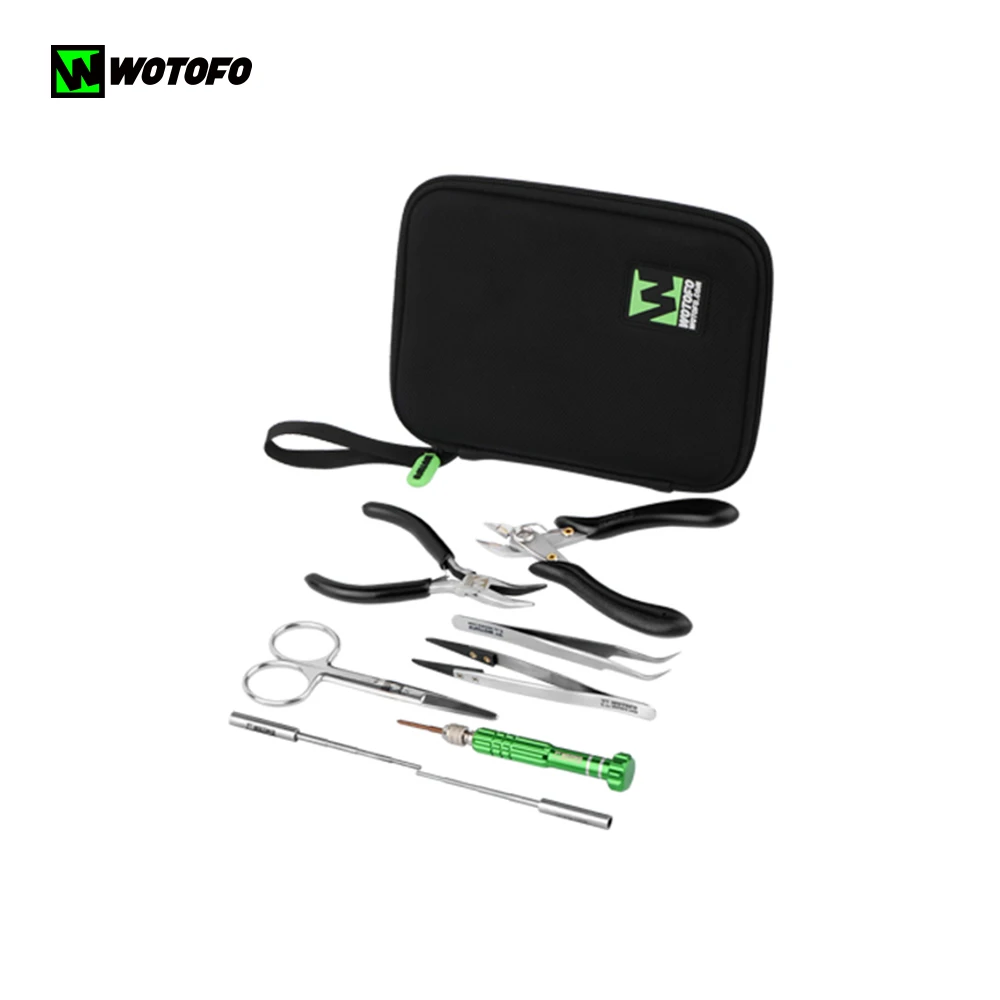 Оригинальный набор инструментов Wotofo для вейпа DIY инструмент водонепроницаемая