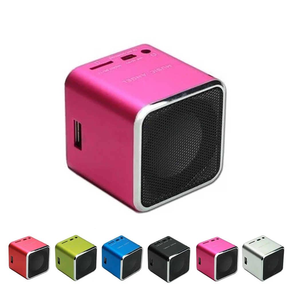 

Portable Mini USB Stereo Speaker Radio Music Player FM Radio MP3/4 Micro SD / TF / USB