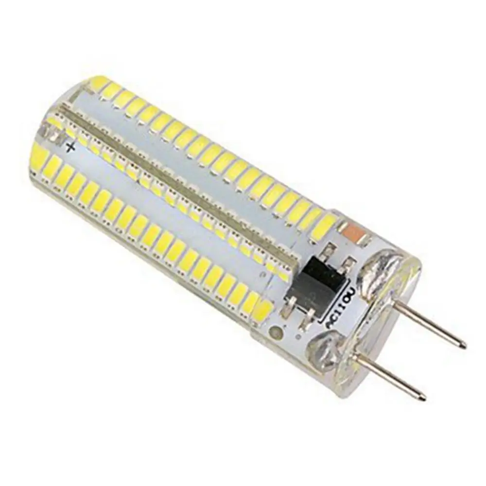 Лампочки, G9 G4 7W 3014 SMD 152 светодиоды теплый белый/холодный белый диммируемая силиконовая кукурузная Лампа 220v Энергосберегающая лампа