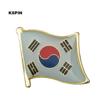 

South Korea flag pin lapel pin badge Brooch Icons 1PC KS-0074