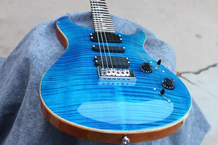 

Best Price Selling PRSmith New Blue Custom Electric Guitar Musical Instruments (Free Shipping) In Stock