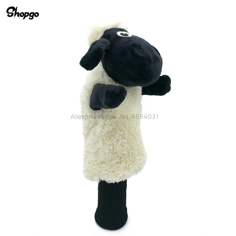 Plush Sheep Golf Head Cover Fairway Woods & Hybrid Rescue Cartoon Animal Golf Clubs Headcover Mascot Novelty Cute Gift Plush Sheep Golf Head Cover Fairway Woods & Hybrid Rescue Cartoon Animal Golf Clubs Headcover Mascot Novelty Cute Gift