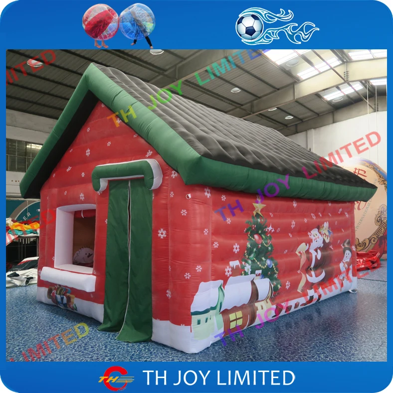 free air shipping Outdoor Inflatable Christmas House For Sale, High
