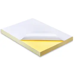 50 листов хорошее качество печати самоклеющиеся A4 пустой белый наклейка из бумаги Бумага для лазерных принтеров