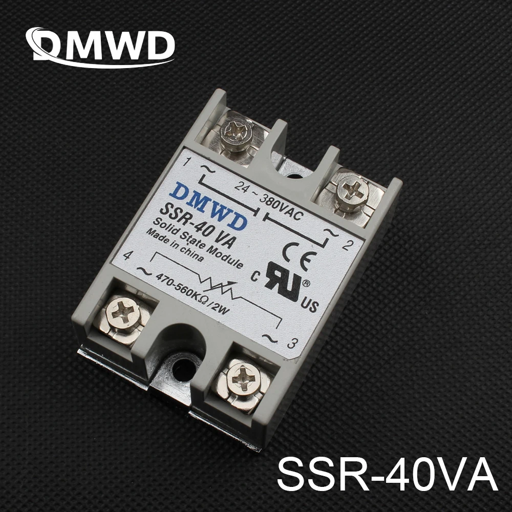 Промышленный твердотельный релейный модуль 40A DMWD VA DA AA SSR DD|ssr dd|solid state relaystate relay module