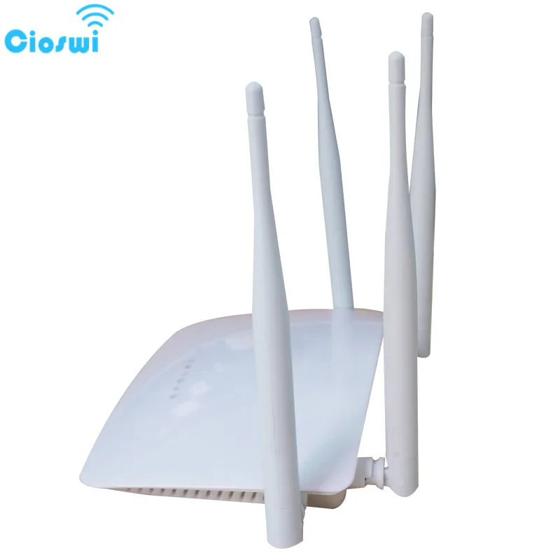 Cioswi Wi-Fi Repeater 2,4 ГГц wifi роутер 300 Мбитс Устройство Wi-Fi Домашняя сеть Поддержка функции Qos и Smart APP Управление