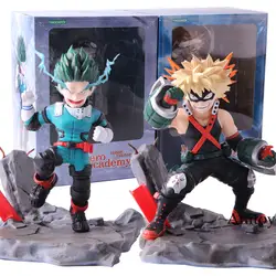 Аниме Мой герой Academia Izuku Midoriya/Bakugou Katsuki Battle Ver. ПВХ фигурка Коллекционная модель игрушки