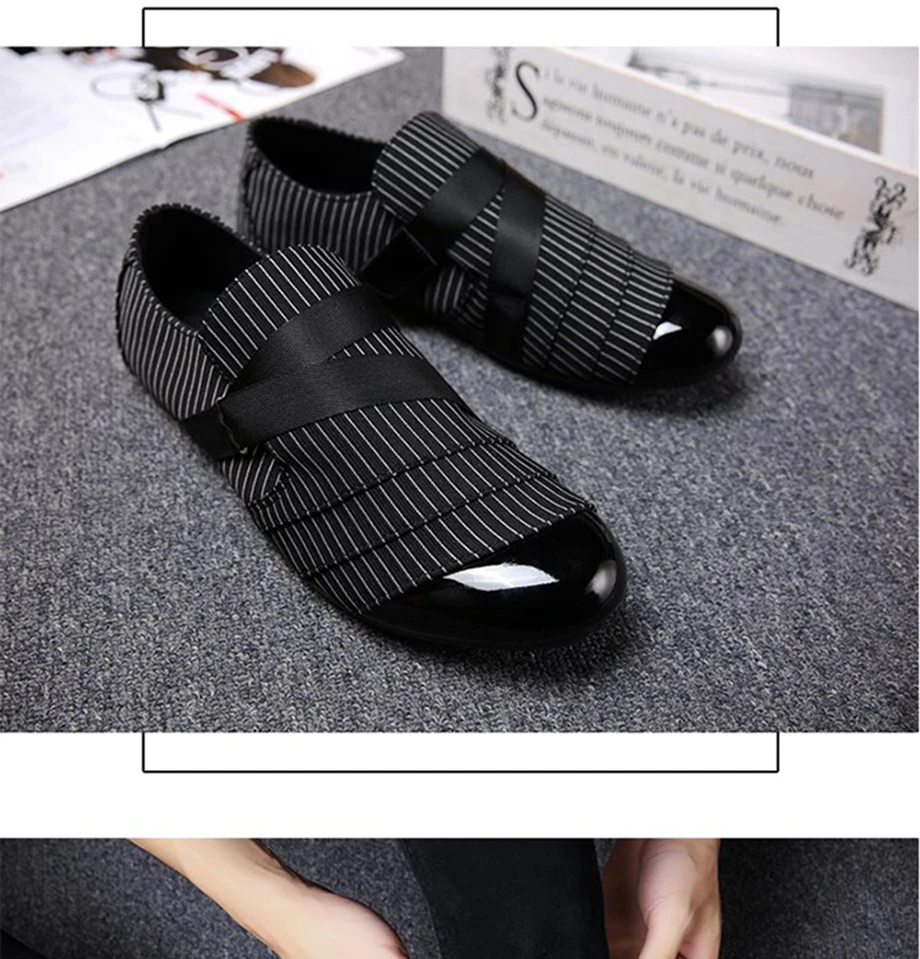 Spring And Autumn New men's Casual Shoes Fashion Cow Suede Men's Shoes Men's Dress Shoes Metal Decoration Men's Wedding Shoes