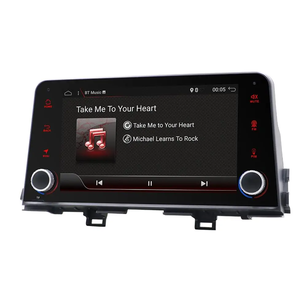 Perfect Car Multimedia Player Android 9.0 For kia Picanto 2017 2018 2din car radio gps navigation Bluetooth OBD DAB 4G Wifi SWC Map 3