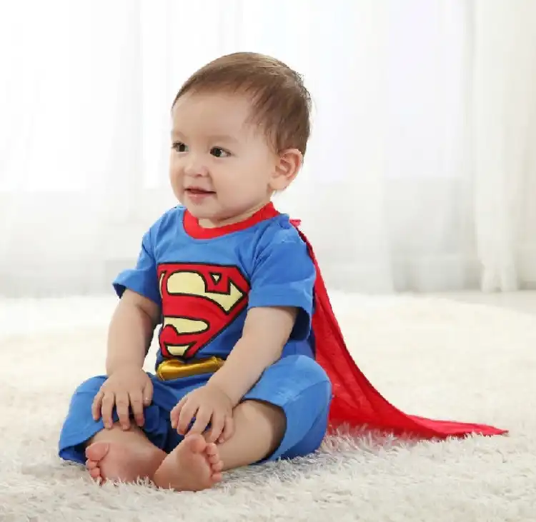 superman clothes for baby boy