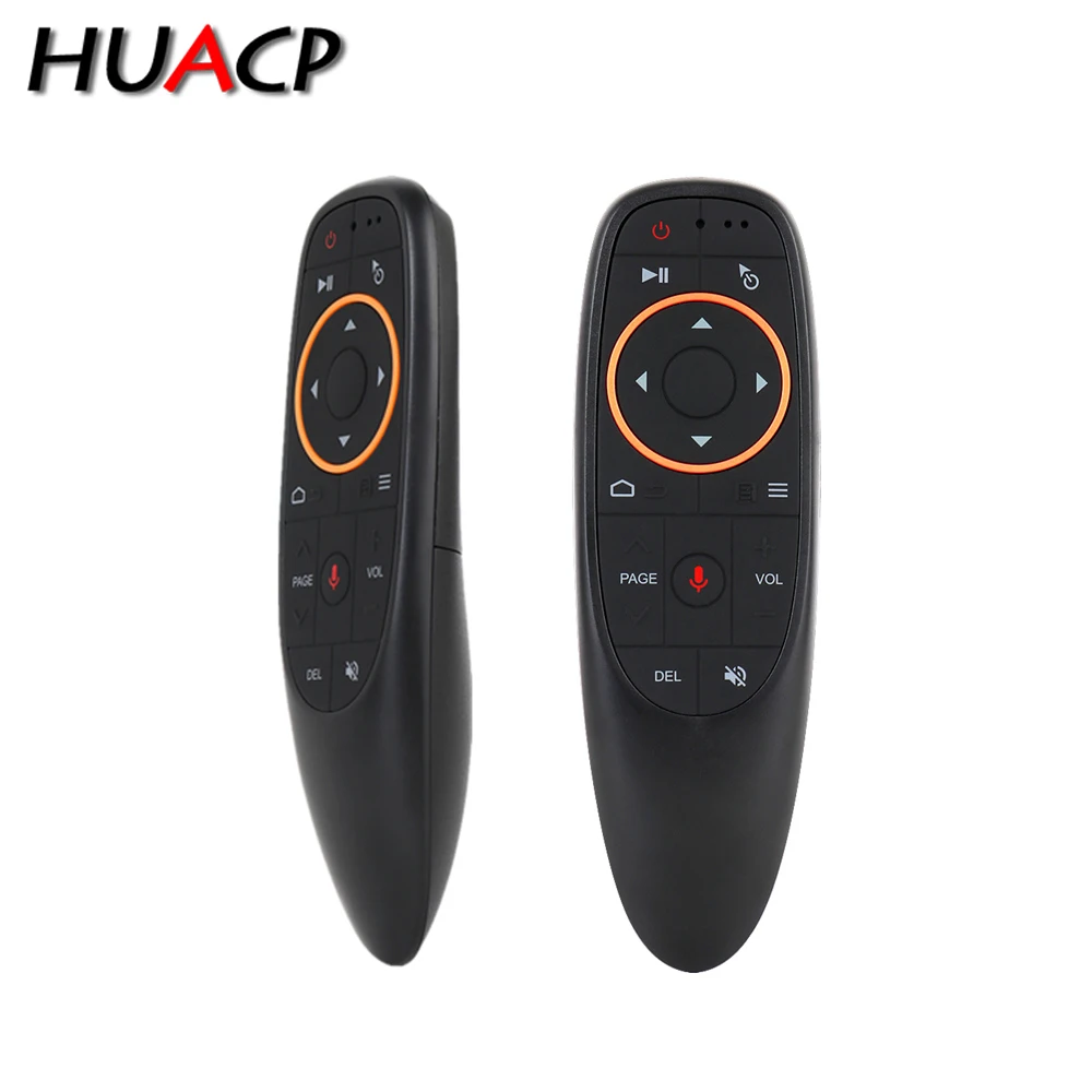 HUACP G10 Fly Air mouse Дистанционное Голосовое управление с гироскопом USB приемник гиродатчик мини беспроводной для Android Smart tv BOX