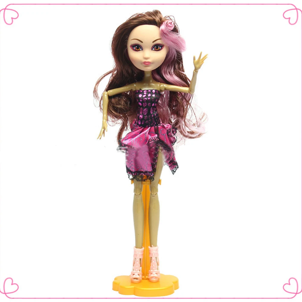 4 шт./лот, хорошее качество, 25 см, куклы Monster Ever After High, модные шарниры, аниме модель игрушки для девочек, Подарочные игрушки и аксессуары для кукол