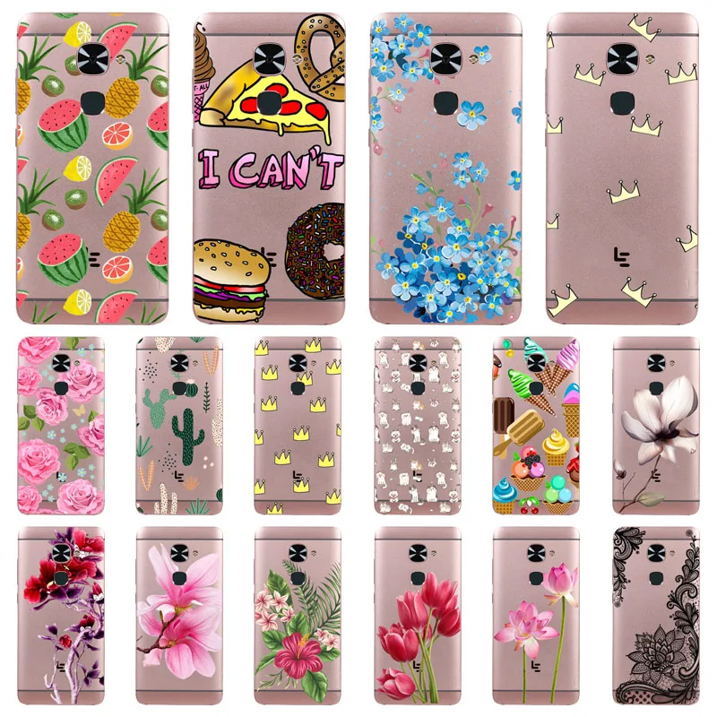 Мягкий ТПУ для letv leeco le s3 2 pro X620 X626 X622 X522 X520 X526 max 2x820 3x720 Coolpad Cool1 чехол с цветочным