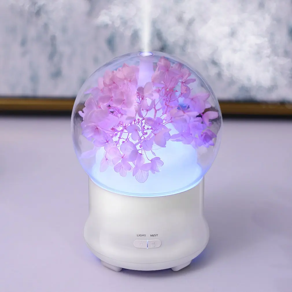 

Multiple Styles optional Everlasting Flower Starry aromatherapy Fragrance Humidifier And Household Appliances Night Light