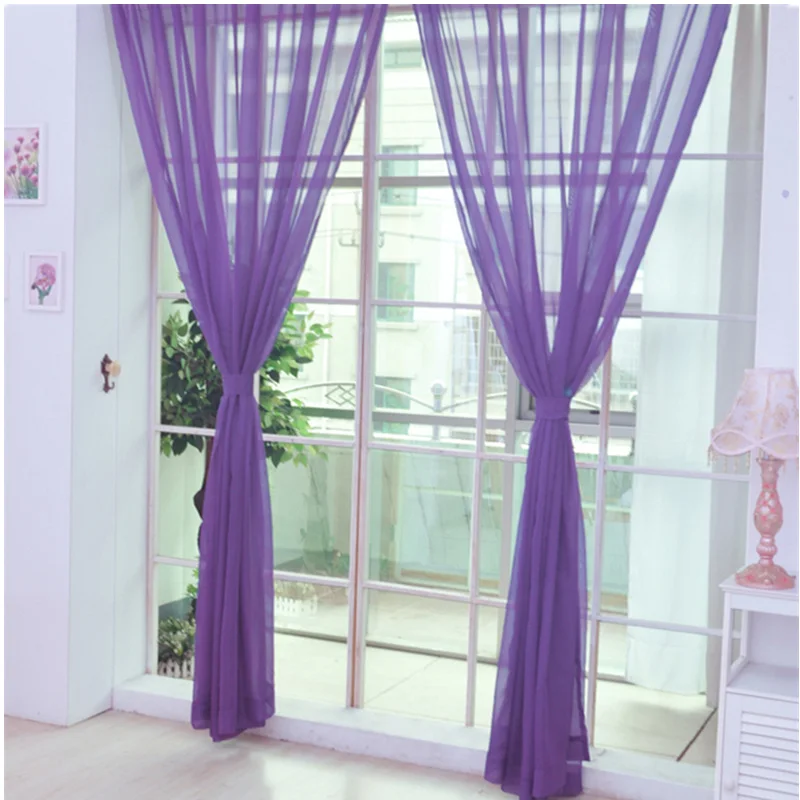 

String Window Screening Door Curtains For Living Room Solid Patio Net Fringe For Door Fly Screen Windows Divider Cut To Size