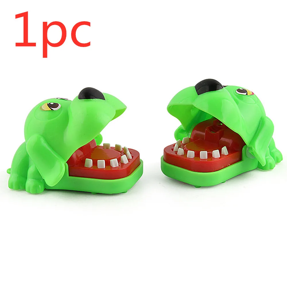 Novelty toys Crocodile Hippo Puppy Shark Tooth Dentist Game Big Mouth Bite Finger Toy Prank Funny Gift for kids free shipping - Цвет: Dog