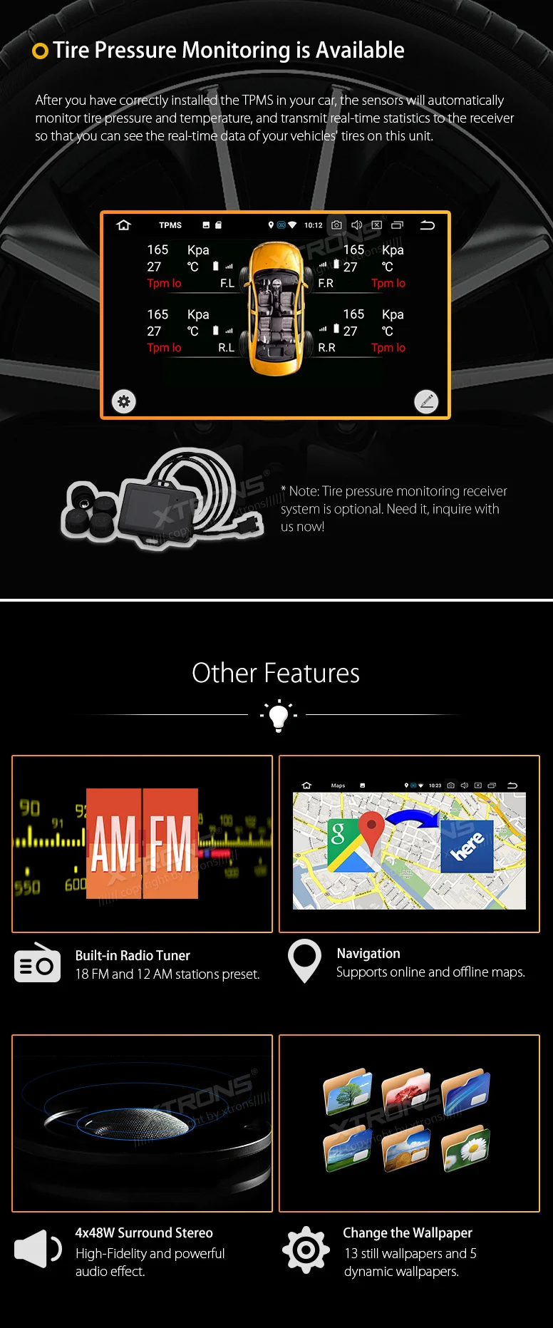 Clearance XTRONS Android 8.0 Car Stereo Radio Player GPS No DVD for Mercedes Benz W209 2005 2006 W203 C180 C200 C220 C230 C240 C250 C270 13