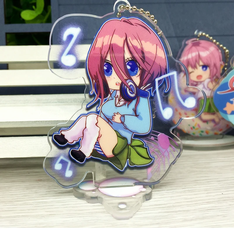 Аниме квинтэссенция Quintuplets фигурка на акриловой подставке модель игрушки Go Toubun no