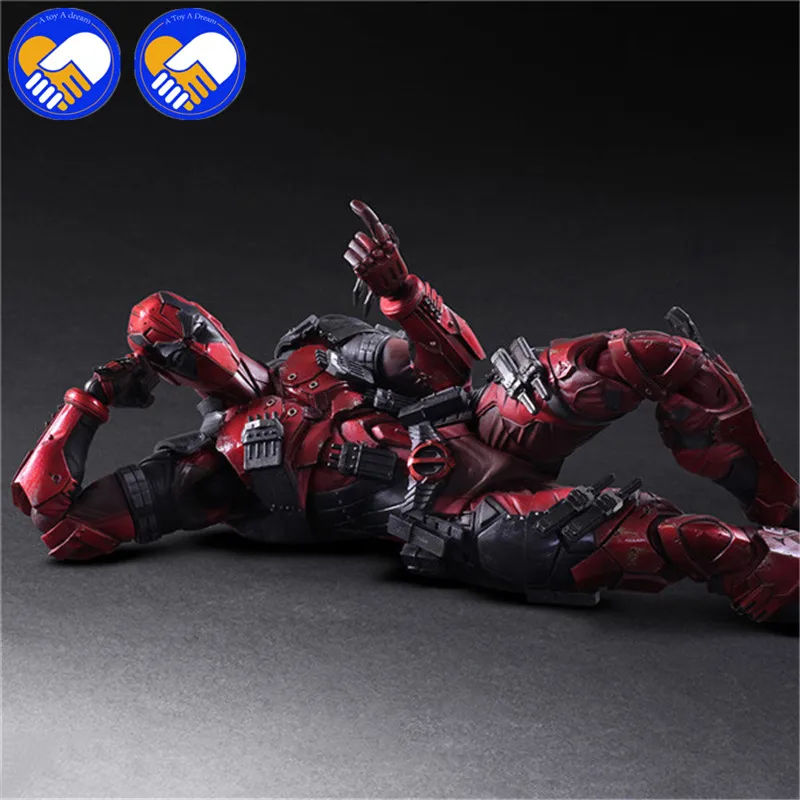 2018 NEW PLAY ARTS 26cm Marvels X-men Deadpool Super Heroes Action Figure Model Toys Red & Gray 2 Choice For Collection Gifts 2018 NEW PLAY ARTS 26cm Marvels X-men Deadpool Super Heroes Action Figure Model Toys Red & Gray 2 Choice For Collection Gifts