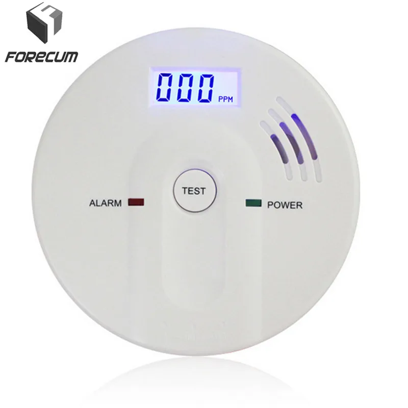 

Home Security 85dB Warning High Sensitive LCD Display 433MHz Wireless CO Gas Sensor Carbon Monoxide Poisoning Alarm Detector