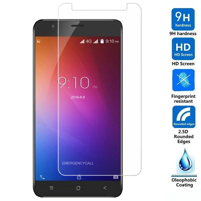 2.5D Закаленное стекло для Blackview E7 Высококачественная защитная пленка