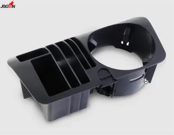 

1pc Black Central Water Cup Phone Holder Box Storage For Mercedes Benz E class W213 2016 2017 E200 E300 Interior Accessories