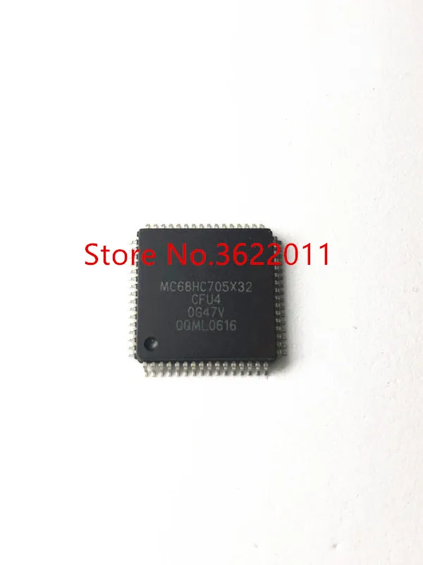 

Free Shipping 2pcs/lot MC68HC705X32CFU4 MC68HC705X32 QFP64 stock