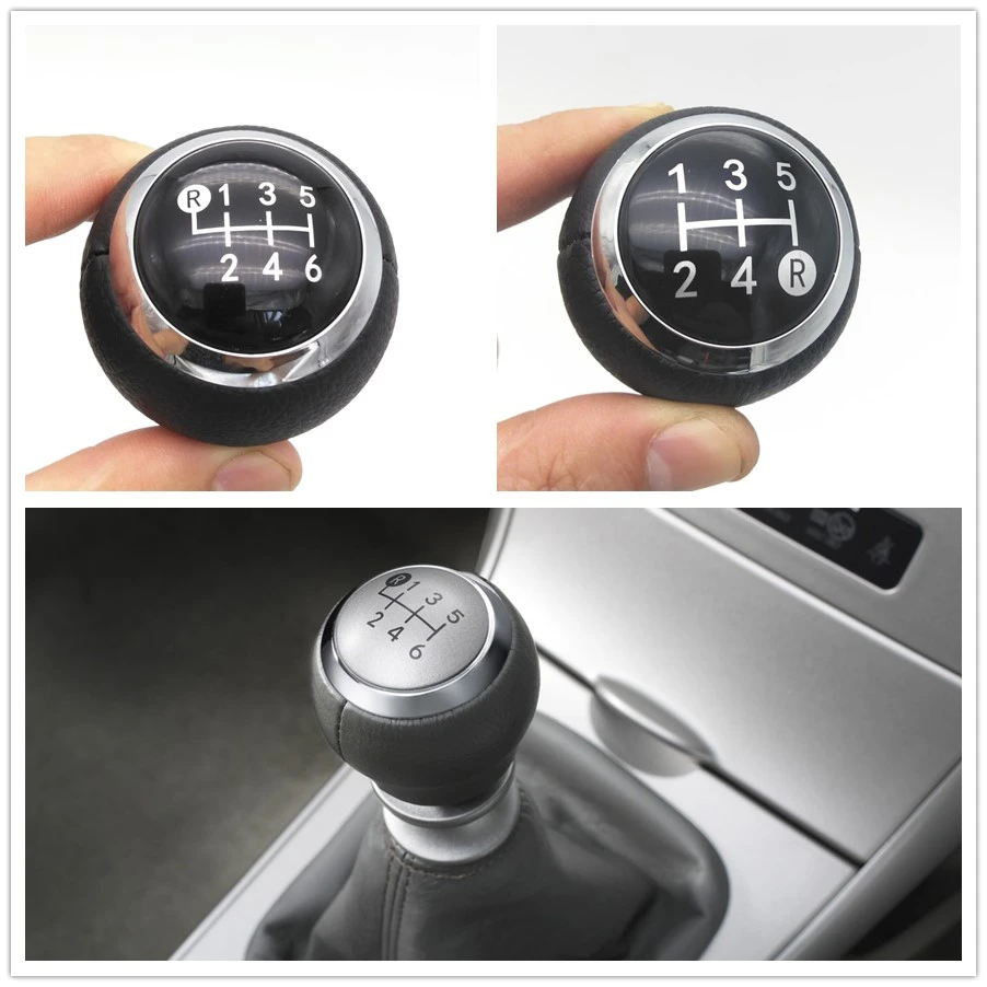 

For Toyota Corolla E140 E150 2007 2008 2009 2010 2011 2012 2013 Car 5 / 6 Speed Car Leather Cover Gear Stick Shift Knob Lever