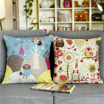 

Night and early morning New Year's gift cushion pillow cushion for home Decorate sofa Cushions 45cm*45cm 2PCS/LOT
