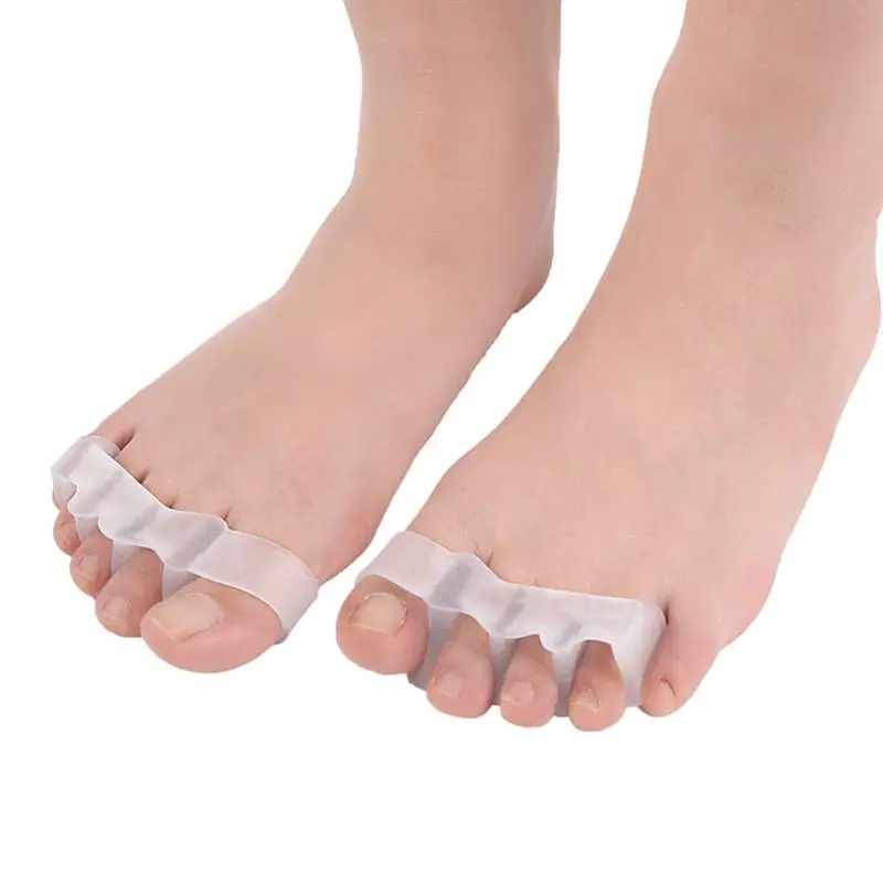 

Toe Separator Manicure Shock Proof Pain Relief Finger Thumb Universal Soft Elastic Valgus Correct New