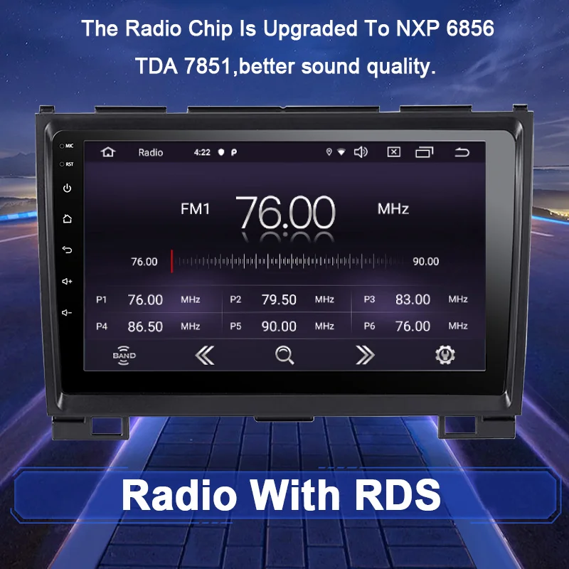 Clearance Funrover 2.5D+IPS android 9.0 car radio multimedia player for Haval Hover Greatwall Great wall H5 H3 car dvd gps navigation RDS 4