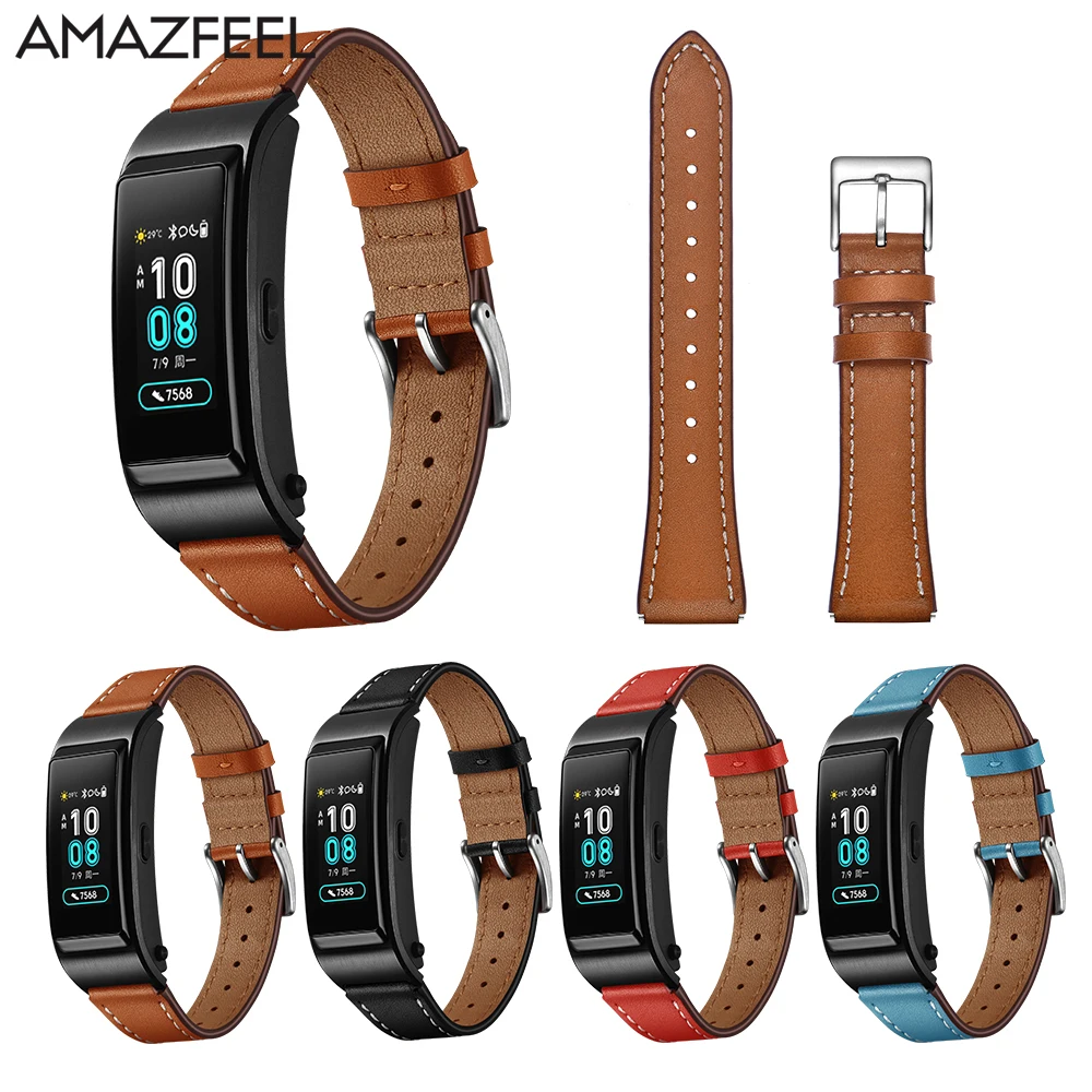 Новый список B5 сменный ремешок из натуральной кожи для Huawei Talkband Модный