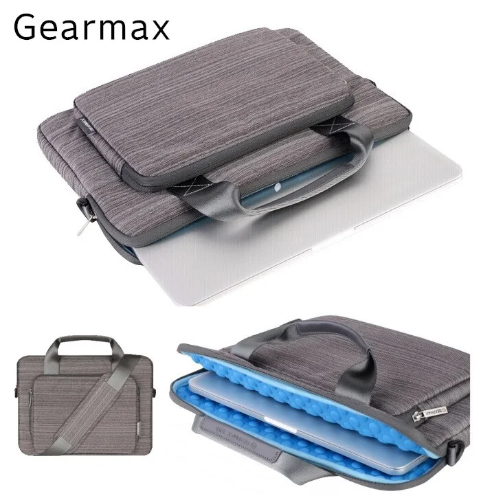 

2019 Newest Brand Gearmax Messenger Bag For Macbook Air/Pro Laptop 11",12",13",13.3",15.4 inch, Notebook Handbag, Free Shipping