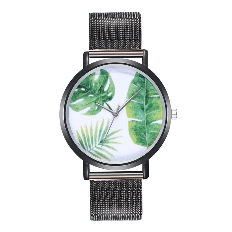 2018 Fashion Women's Watches Simple Crystal Stainless Steel Analog Quartz Wrist Watch Ladies Bracelet clock Montre femme J21 (1)