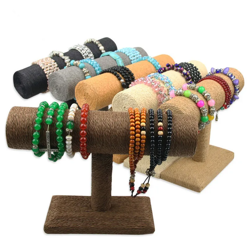 Brand New Sackcloth Hemp Cloth Watch Bracelet Bangle Necklace Jewelry